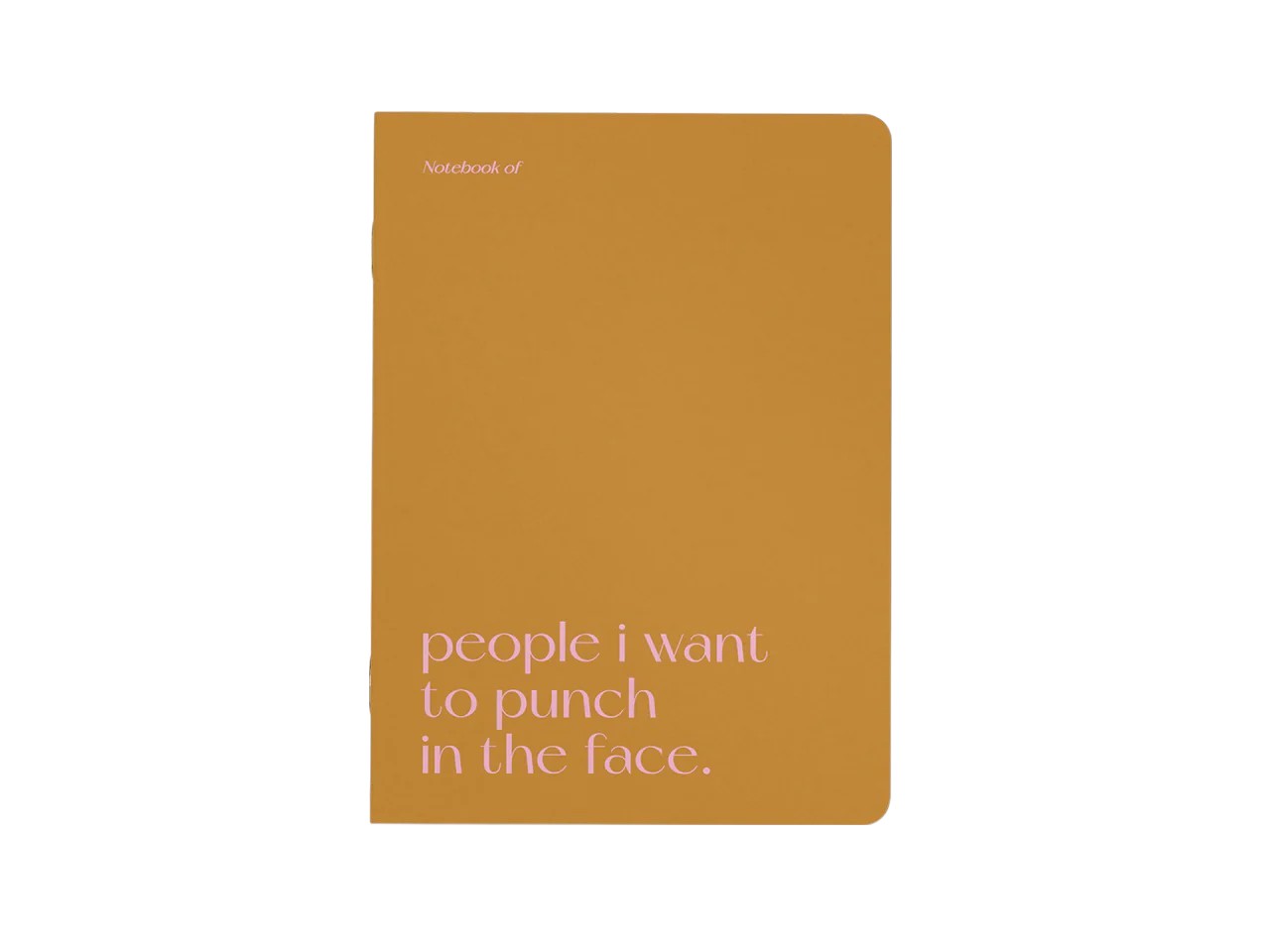 Notebook A5 | Punch in the face
