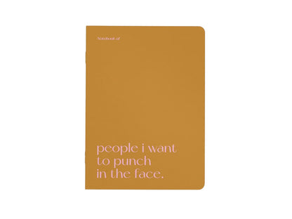 Notebook A5 | Punch in the face