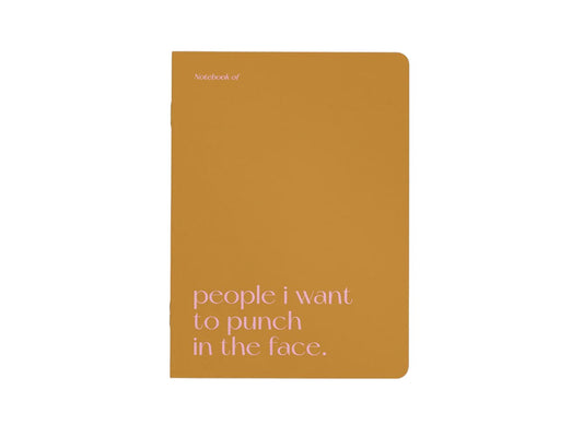 Notebook A5 | Punch in the face