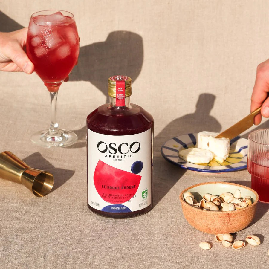 Apéritif sans alcool | OSCO Le Rouge Ardent bio