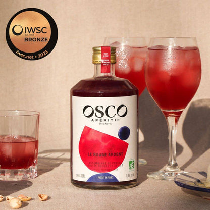 Apéritif sans alcool | OSCO Le Rouge Ardent bio