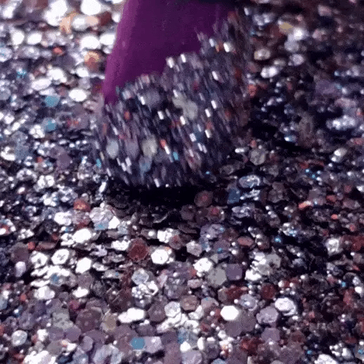 Paillettes | Pluie violette