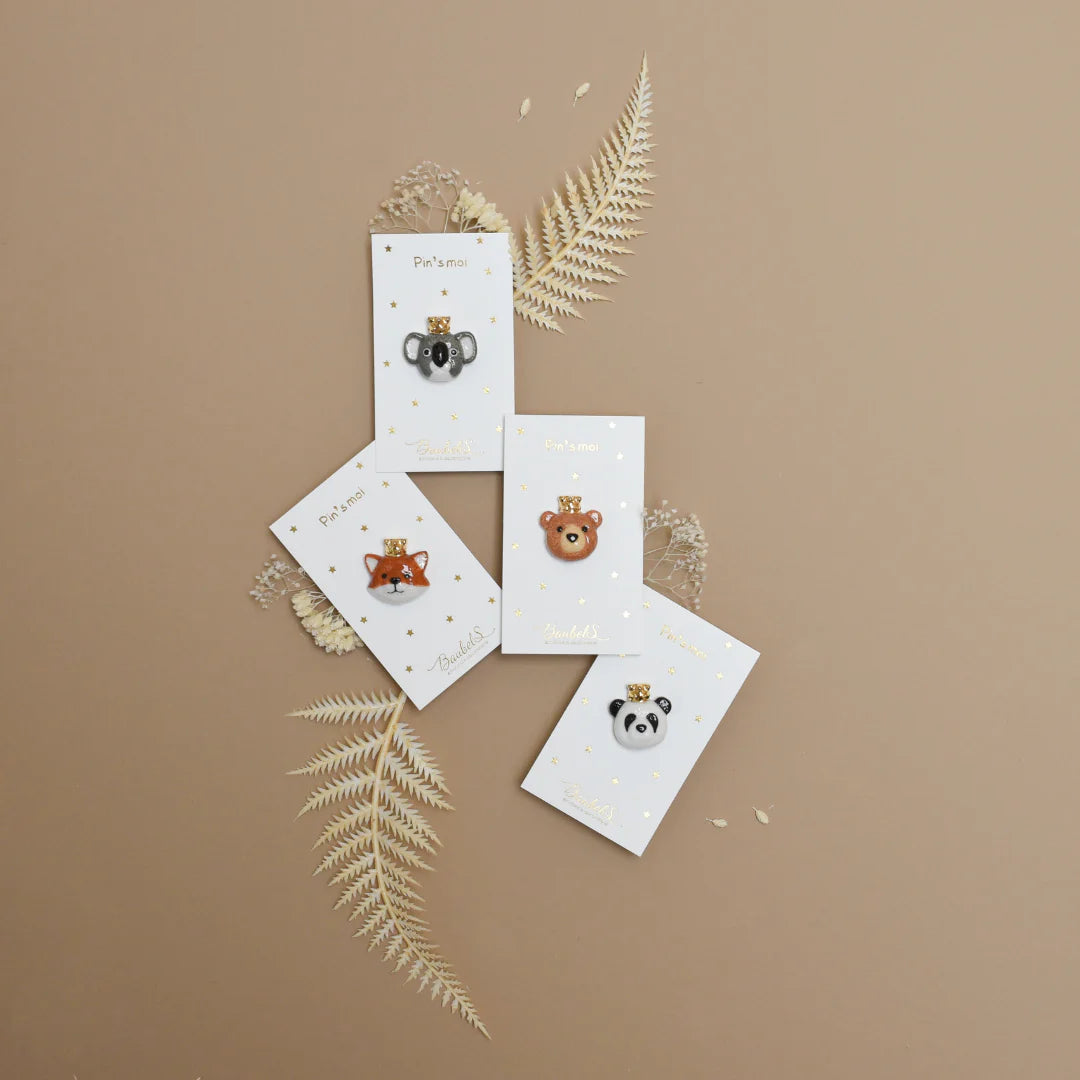 Pin's en porcelaine | Renard