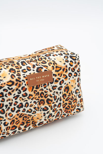 Toiletry bag | Leopard