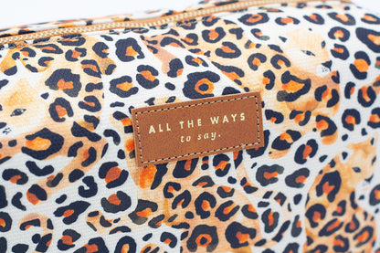 Toiletry bag | Leopard