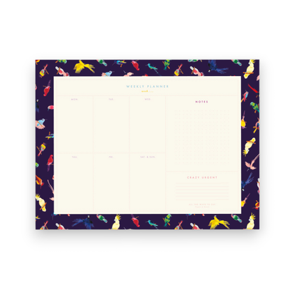 Semainier | Neon Birds