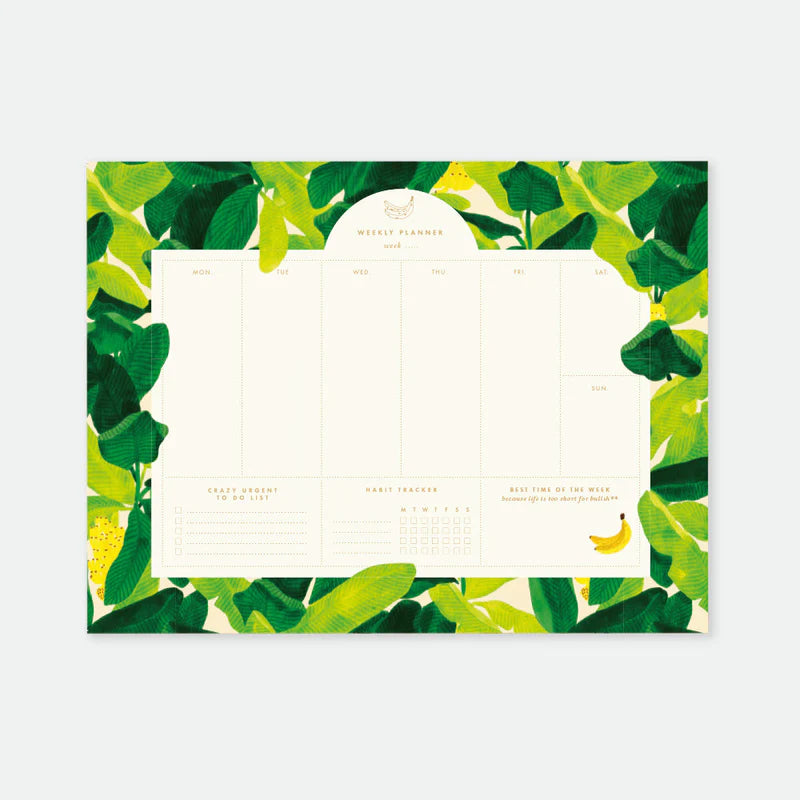 Semainier | Beverly hills bananas leaves