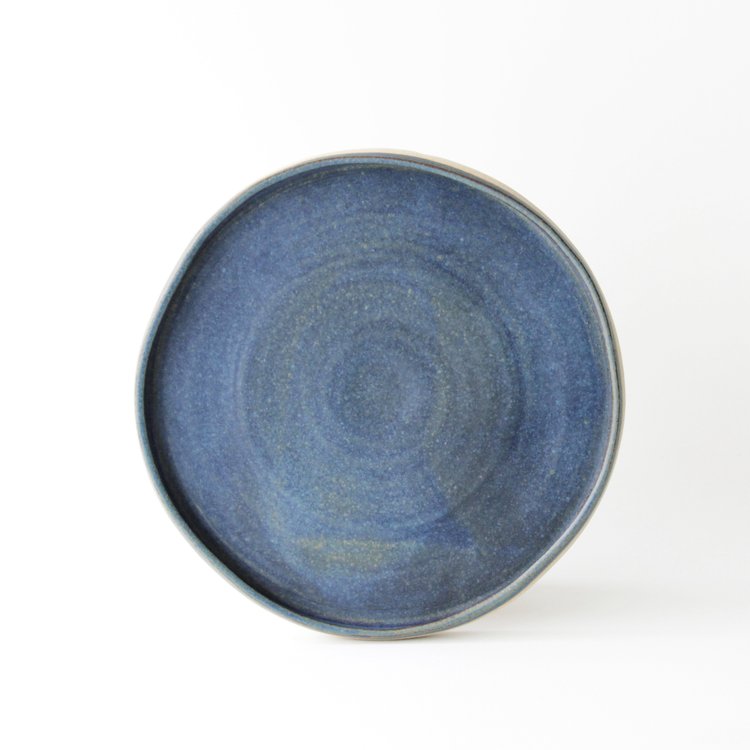 Assiette simple n° 1 | Bleu