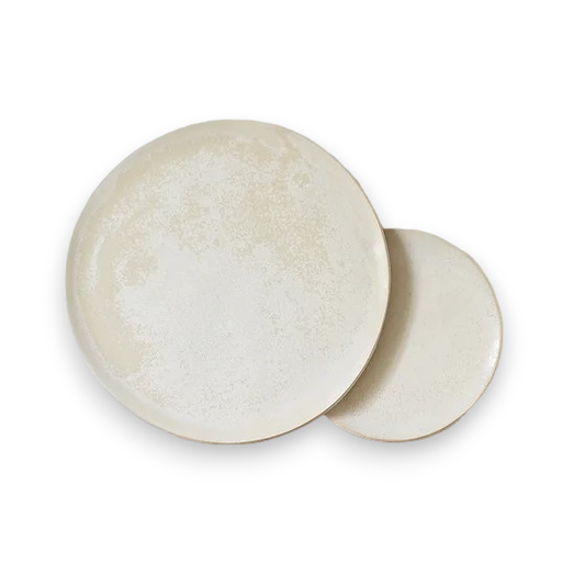 Stoneware plate | Snow