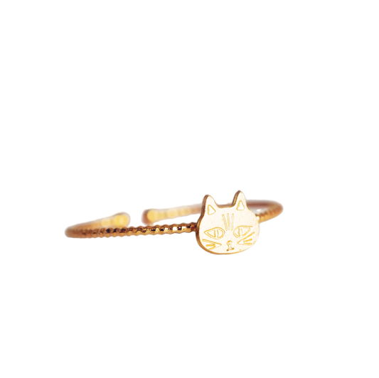Bague réglable | Chat