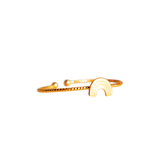 Bague réglable | Arc-en-ciel