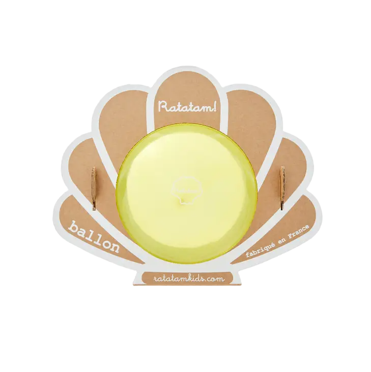 Ballon coquillage | Jaune
