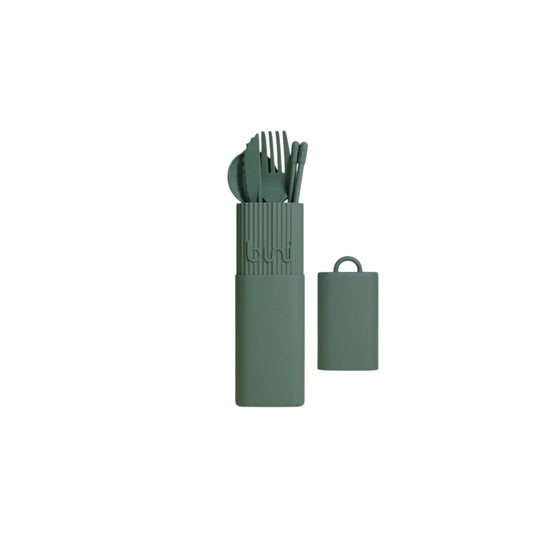 Kit de couverts réutilisables | Vert