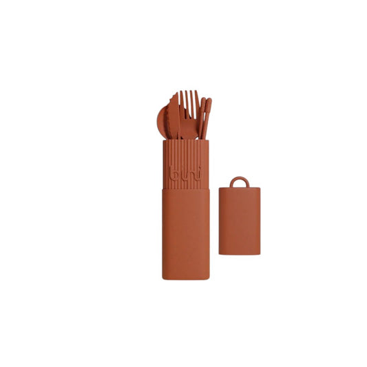Kit de couverts réutilisables | Terracotta