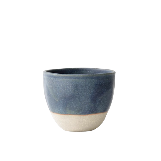 Dented bowl #2 | Blue