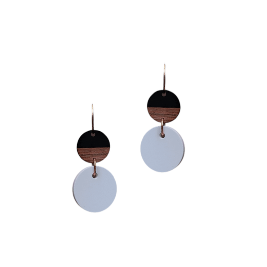 Woodland Earrings | Black