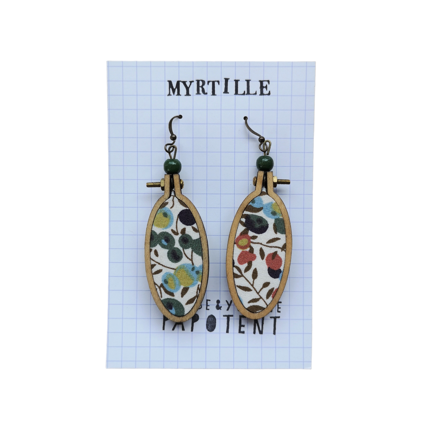 Boucles d’oreilles | Myrtille