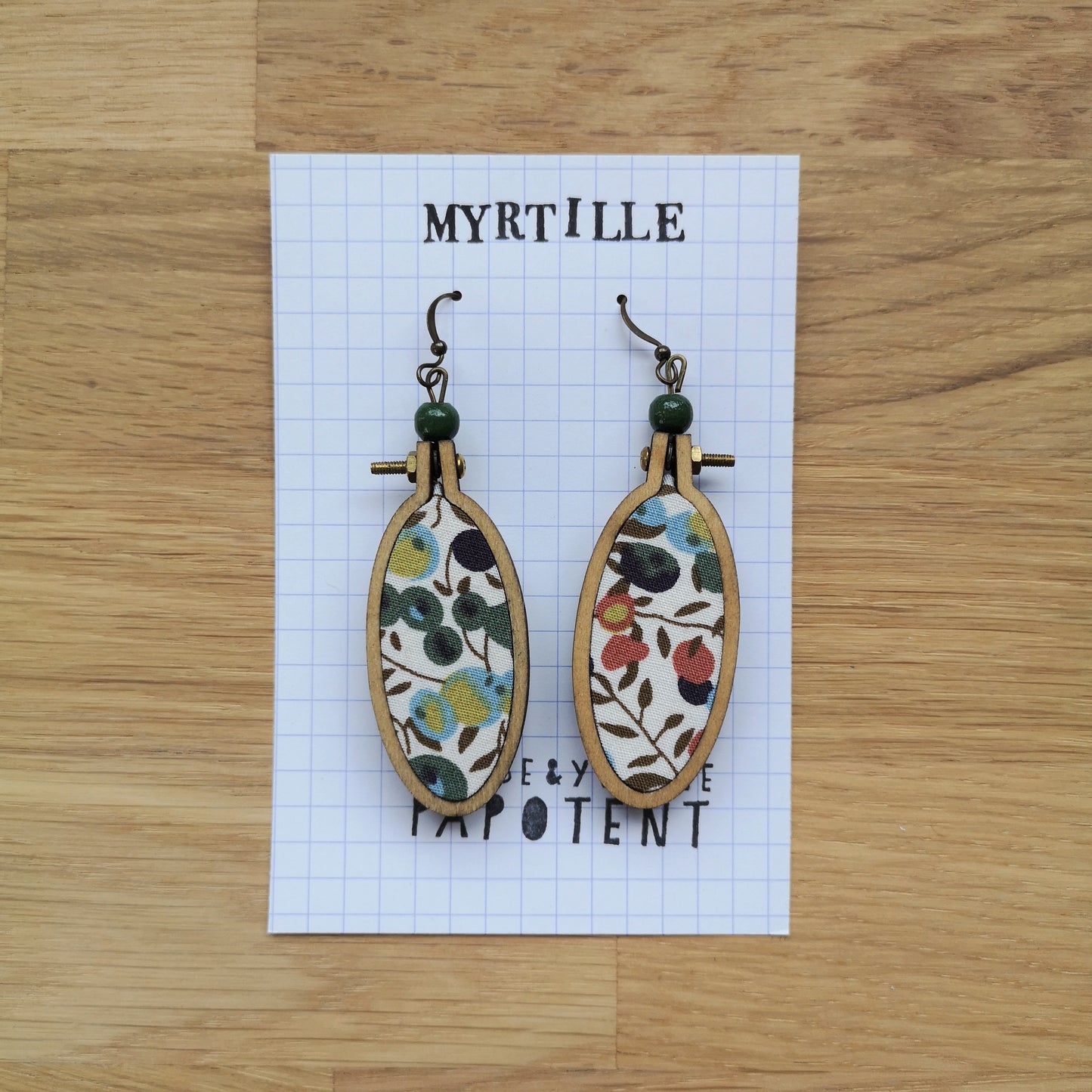 Boucles d’oreilles | Myrtille