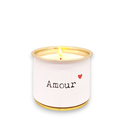 Bougie Amour | Parfum fleur de coton