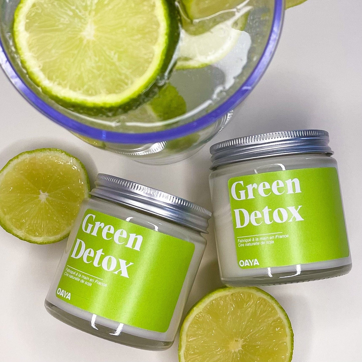 Green Detox Candle | Lime
