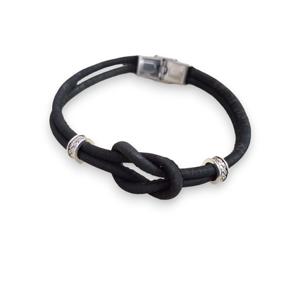Tom cork bracelet | Black 