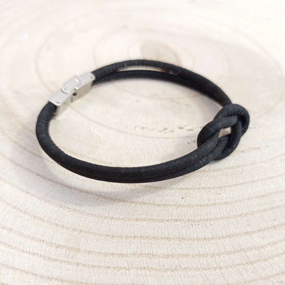 Marin cork bracelet | Black 