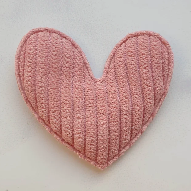 Heart brooch | Soft pink