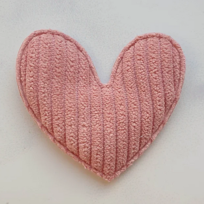 Broche coeur | Rose tendre