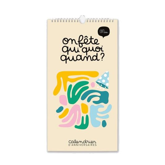 Calendrier perpétuel | Version Jojo