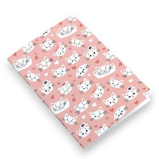 A5 Cat Notebook | Pink