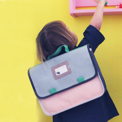 Eco-responsible satchel | The Delicious “Mint in Water” 