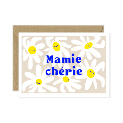 Carte postale | Mamie chérie