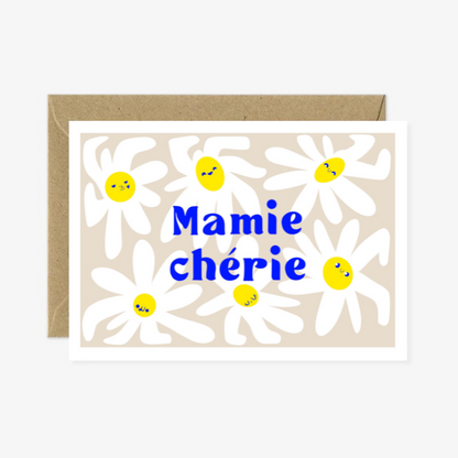 Carte postale | Mamie chérie