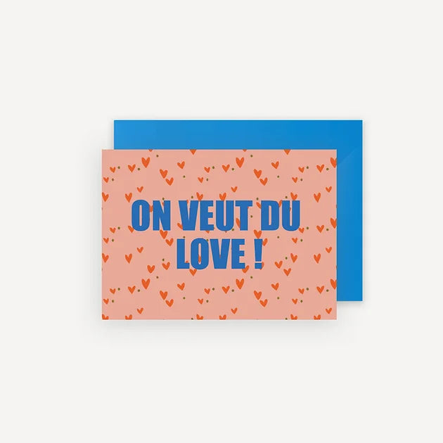 Postcard | We want love