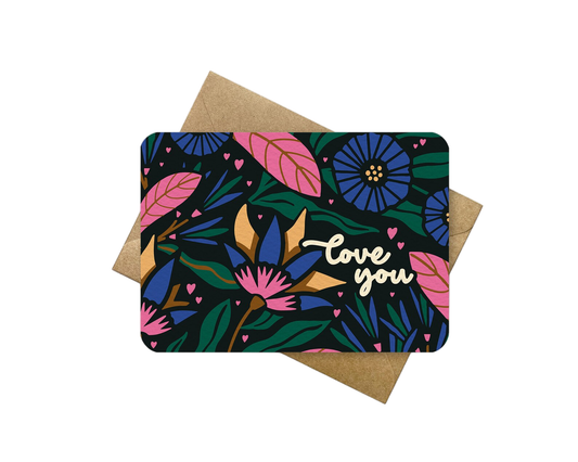 Carte postale | Love you