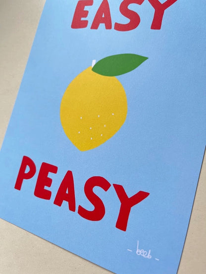 Affiche | Easy Peasy