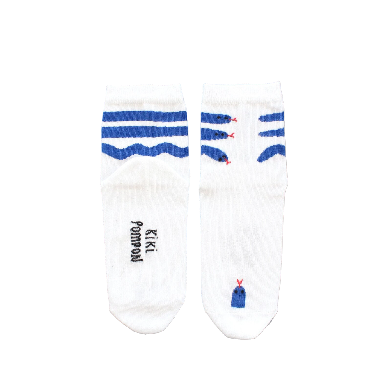 Chaussettes | Serpents bleus