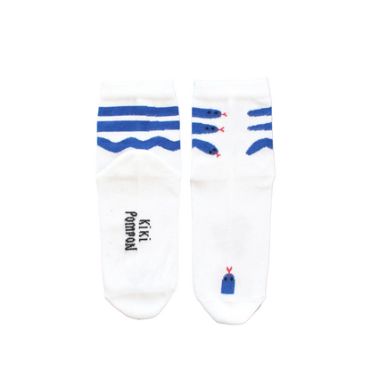 Socks | Blue snakes