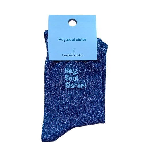 Chaussettes à paillettes | Hey soul sister