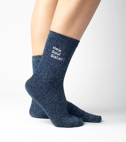 Chaussettes à Paillettes | Hey soul sister