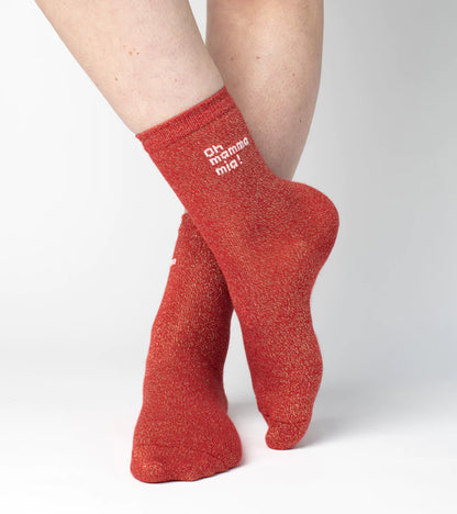 Chaussettes à Paillettes | Oh mamma mia