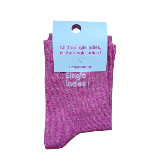 Chaussettes à paillettes | Single ladies