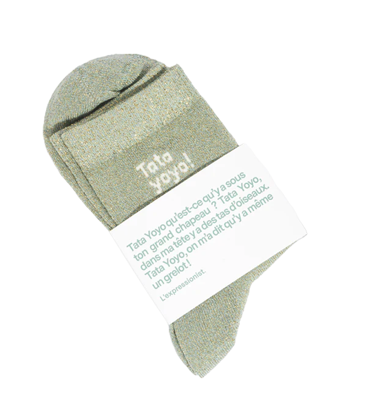 Chaussettes à paillettes | Tata yoyo