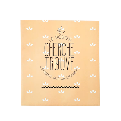 Carte-poster Cherche & Trouve | Marraine