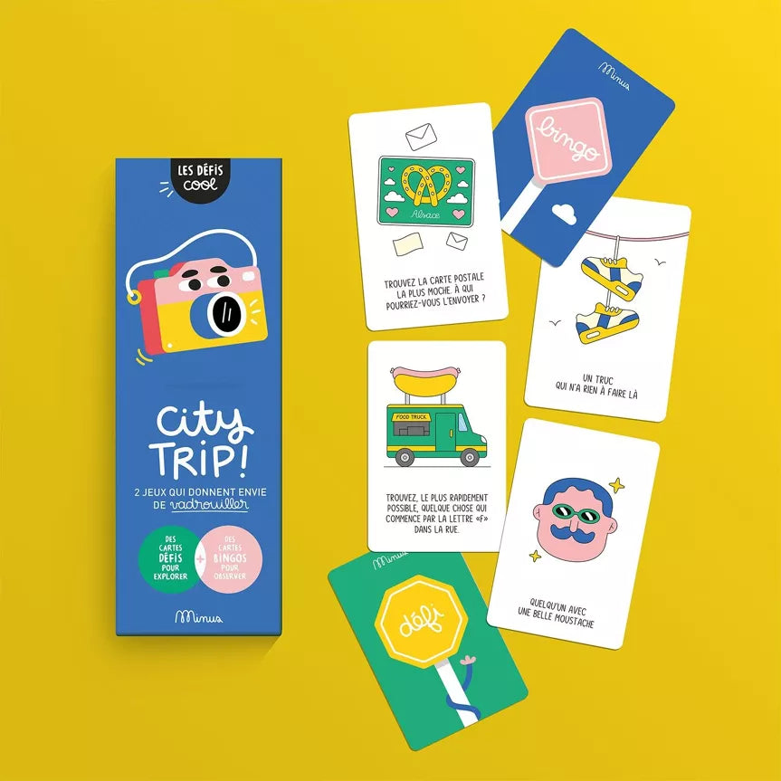 Jeu défis cool | City trip !