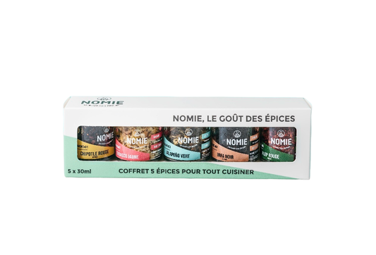 Coffret d'épices | Cinq piments