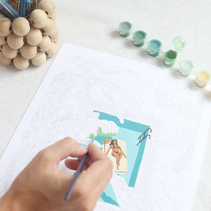 Coffret peinture au numéro | Daydreaming