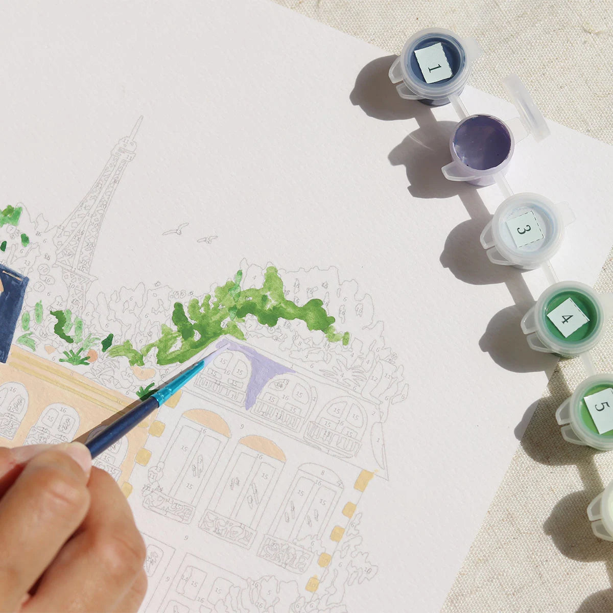 Coffret peinture au numéro | Paris
