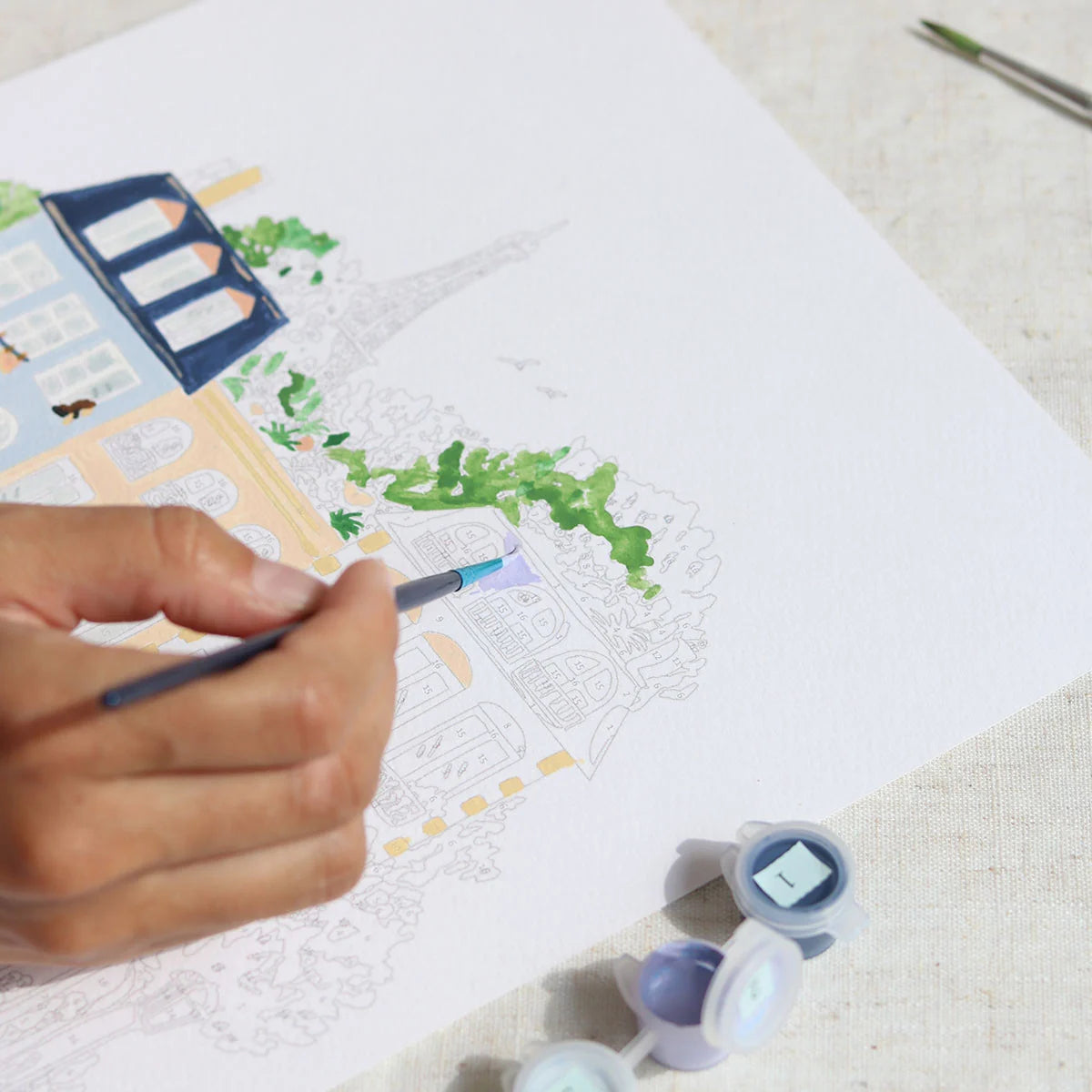 Coffret peinture au numéro | Paris