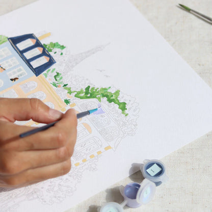 Coffret peinture au numéro | Paris
